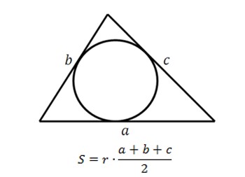 Площадь треугольника огэ математика